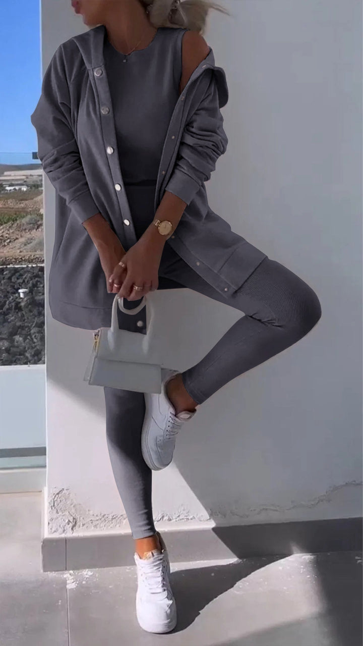 W&W Mode | Weste Und Sweatshirt Mit Kapuze