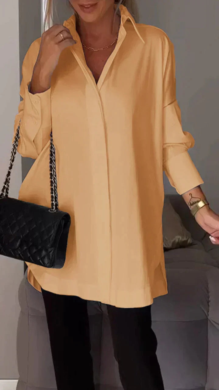 W&W Mode | Shirt mit weißem Kragen