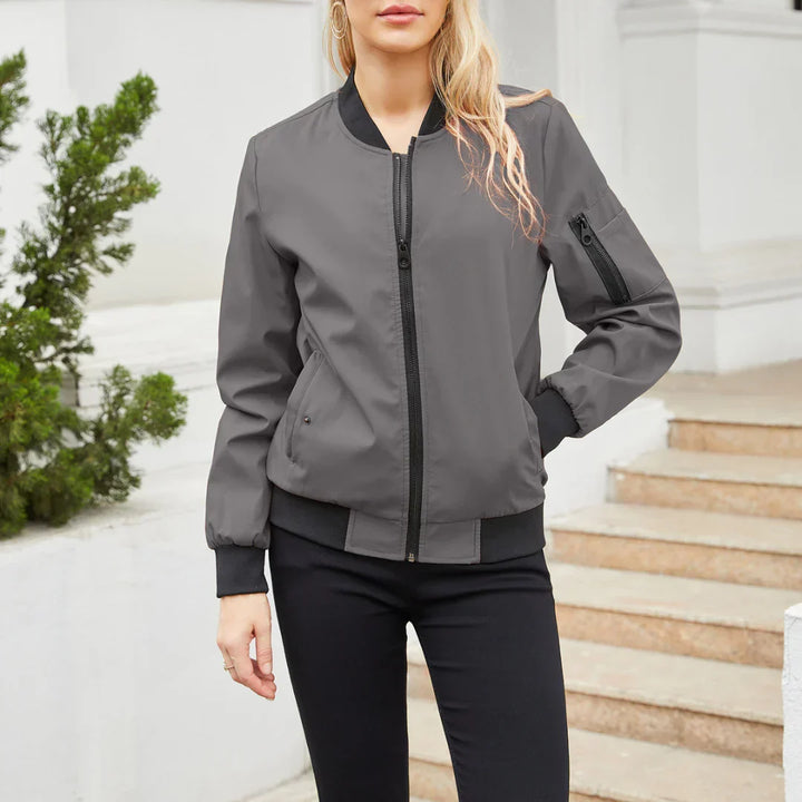 W&W Mode Jacket | Lässige Bomberjacke Für Frauen