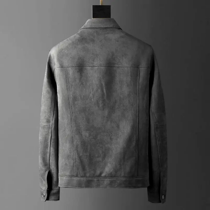 W&W Mode - Klassische Wildlederjacke