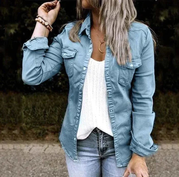 W&W Mode - Lässige Denim-Softjacke