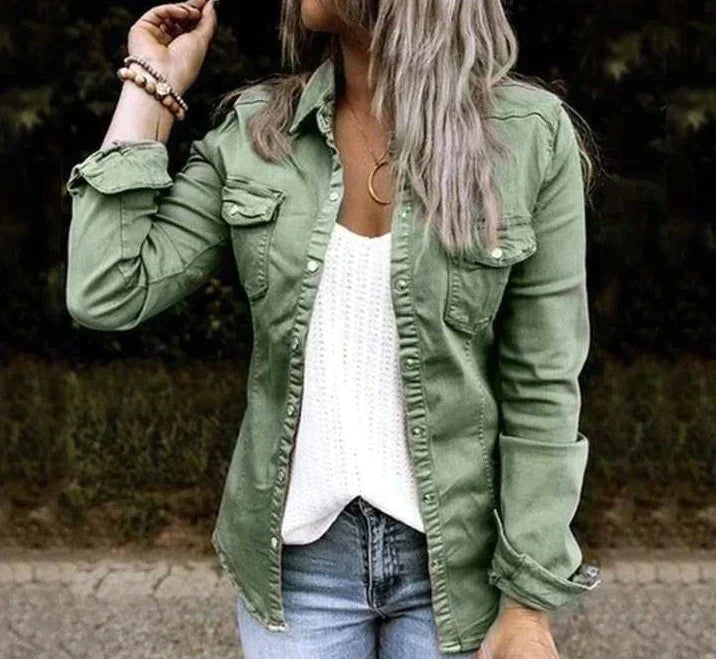 W&W Mode - Lässige Denim-Softjacke