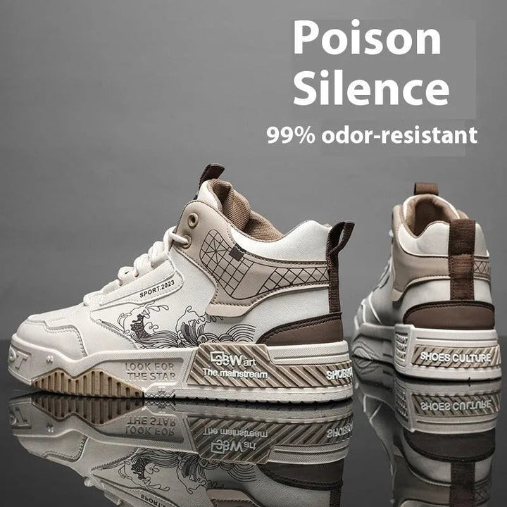 Herren Sneaker mit Mesh-Futter und Gummisohle