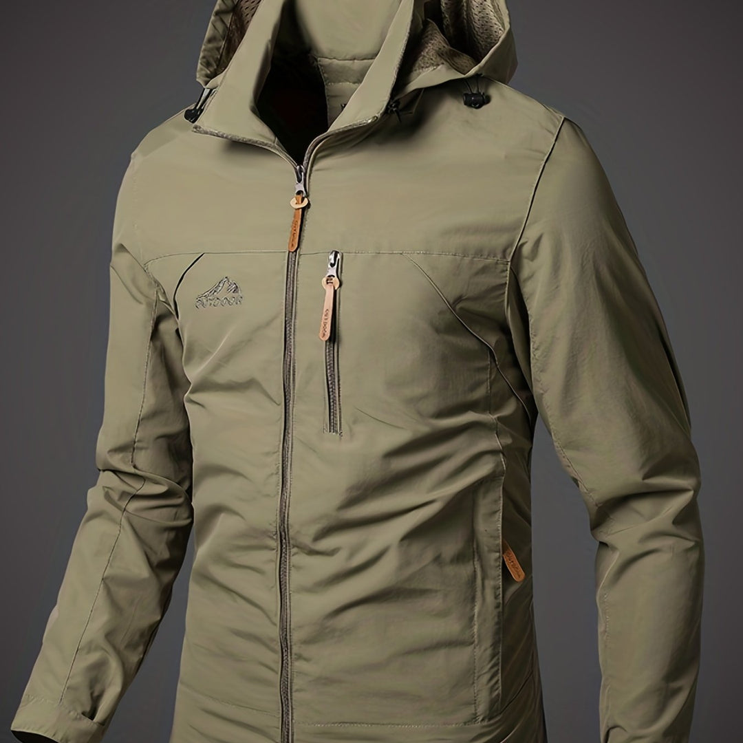 W&W Mode | Wasserabweisende Herren Softshelljacke Mit Kapuze