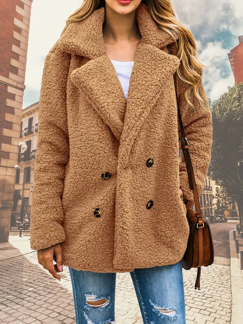 René | Luxus Teddyjacke für die kalte Saison