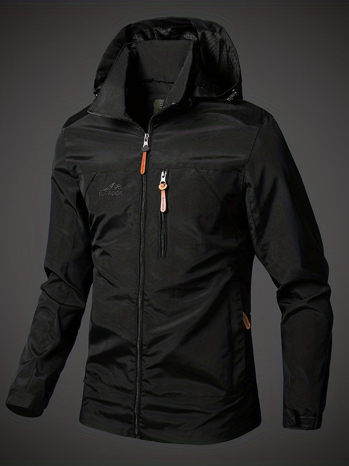 W&W Mode | Wasserabweisende Herren Softshelljacke Mit Kapuze