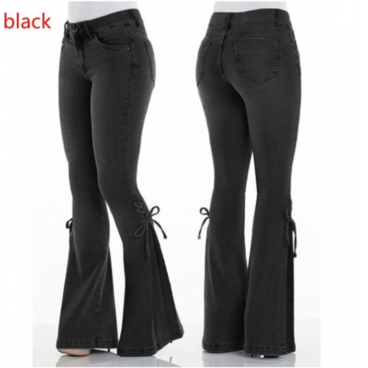 W&W Mode Jeans für Damen mit mittlerer Taille