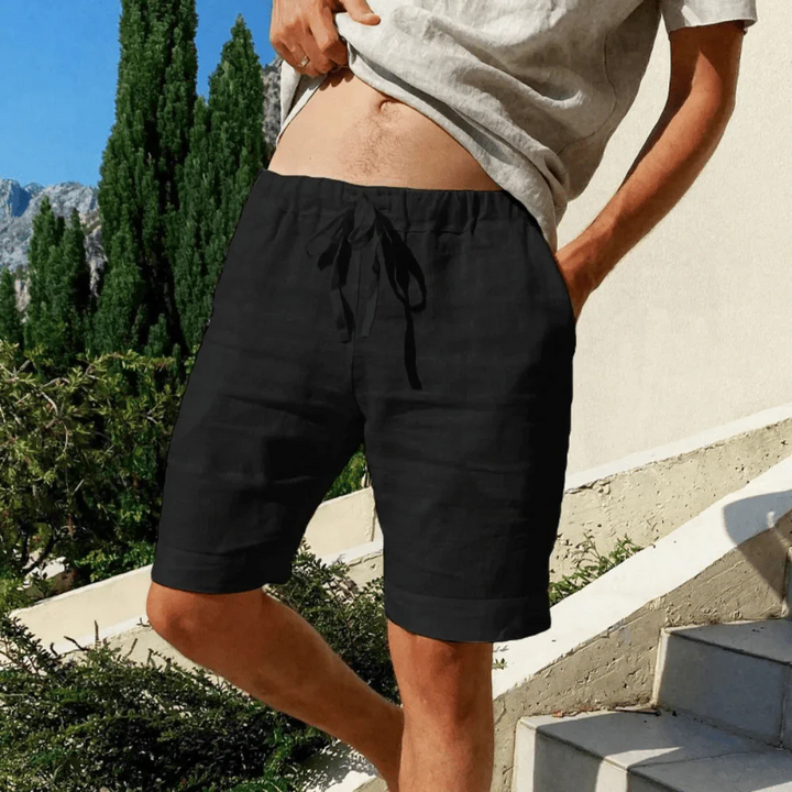 W&W Mode | Leinen Shorts Für Herren Mit Lässigem Sommer Flair