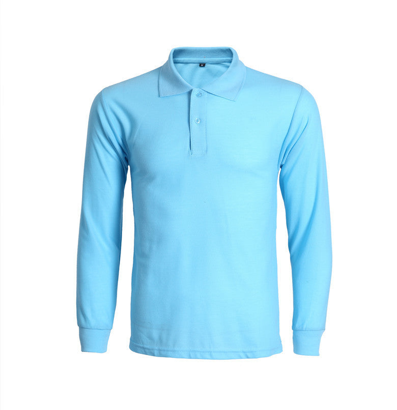 W&W Mode | Blaues Golfshirt Für Herren