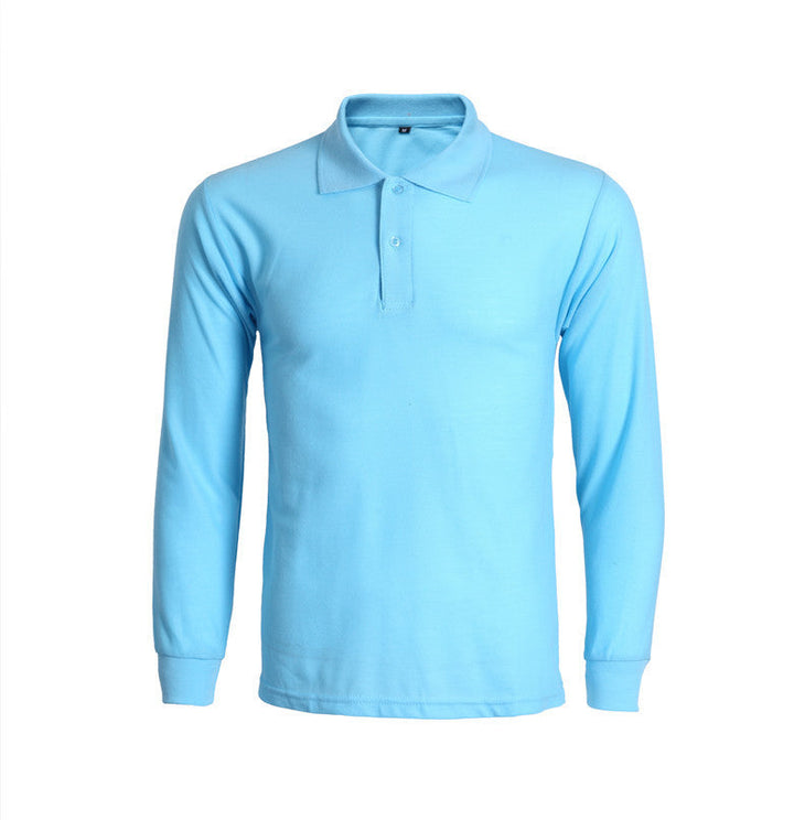 W&W Mode | Blaues Golfshirt Für Herren