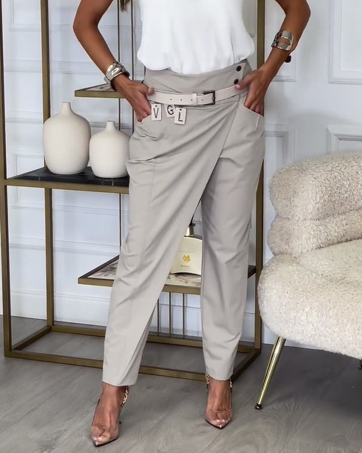 W&W Mode | Patchwork Hose Mit Gürtel