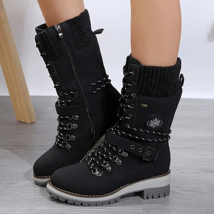W&W Mode | Trendige Winterstiefel Mit Mittlerer Länge