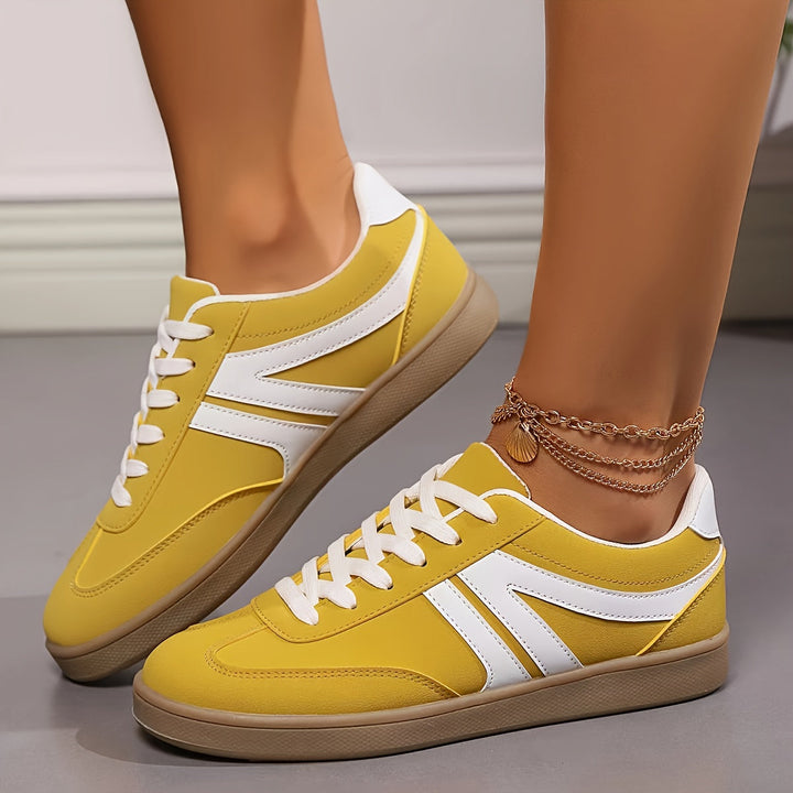 W&W Mode | Bequeme Damensneaker in Einfarbigen Farben