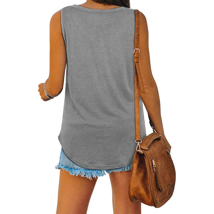 W&W Mode | Jersey Tank-Top mit V-Ausschnitt