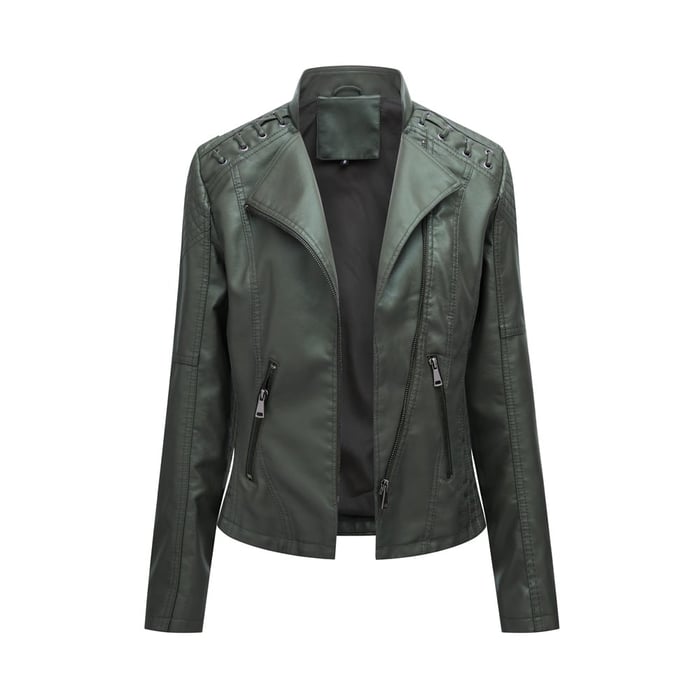 W&W Mode | Gewaschene Lammfell-Lederjacke