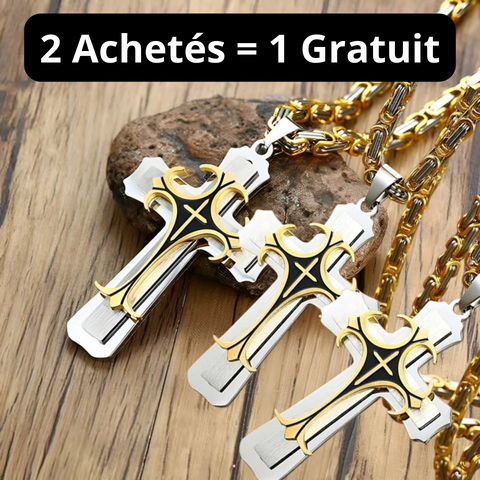 Templer-Halskette mit traditionell inspiriertem Design
