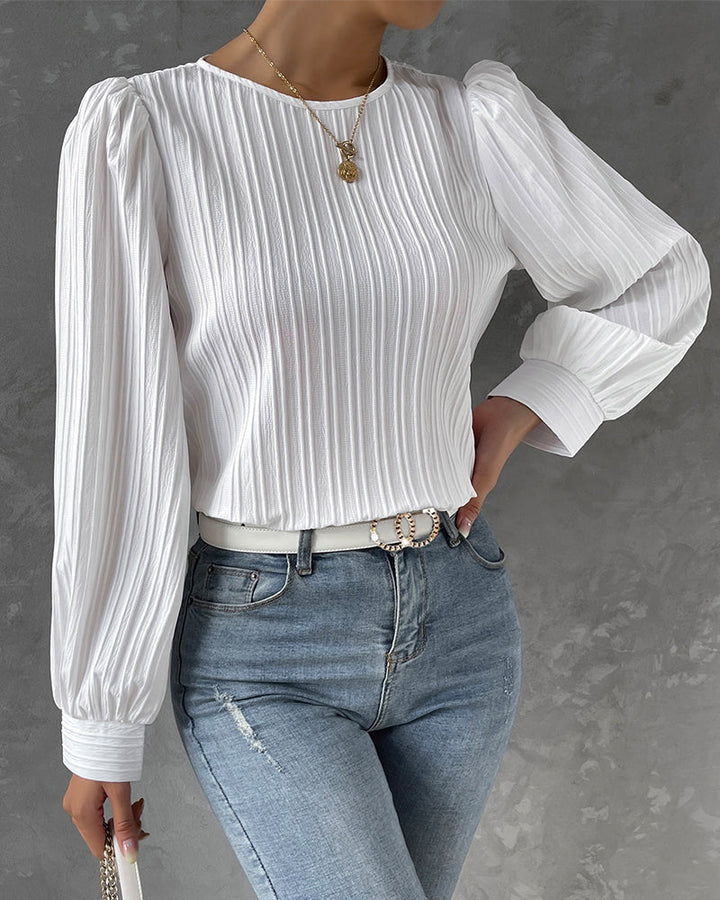 W&W Mode- Elegante Puffbluse