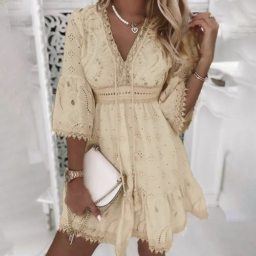 W&W Mode | Sommer Boho Mini Kleid
