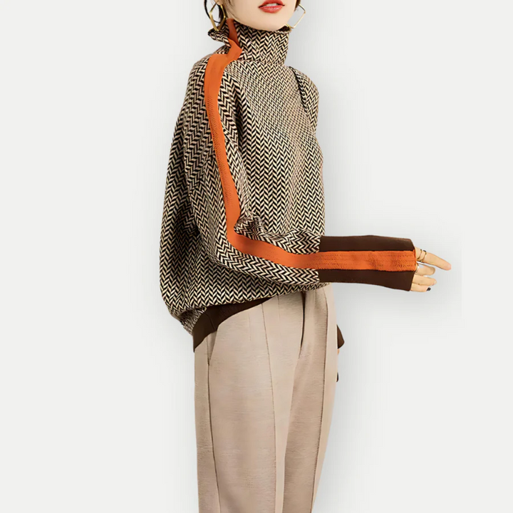 W&W Mode | Damen Langarm Winterpullover