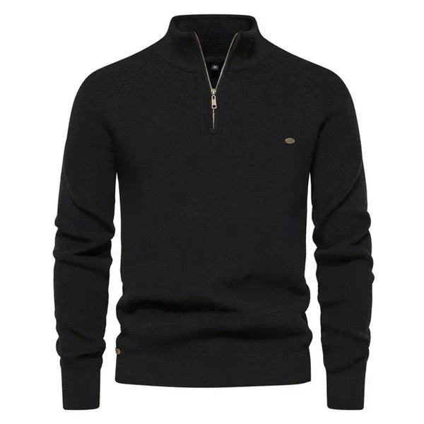 W&W Mode | Herrenpullover Aus Baumwolle Gestrickt