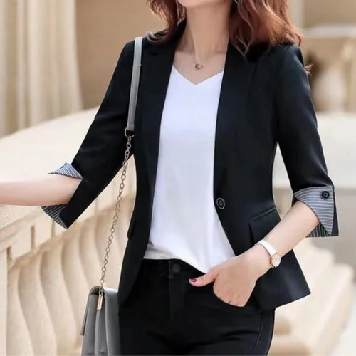 W&W Mode | Eleganter Damenblazer mit Knopfdetails Ideal für Das Büro
