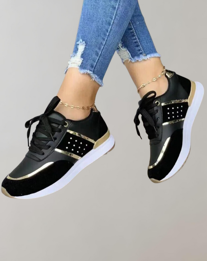 W&W Mode | Turnschuhe Schuhe Leder Patchwork