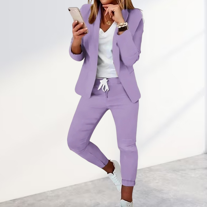 W&W Mode | Stilvolle Blazer & Hose Satz