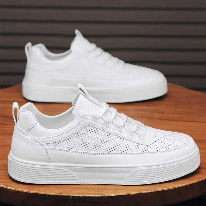 W&W Mode | Luxe Leder Sneakers Für Herren