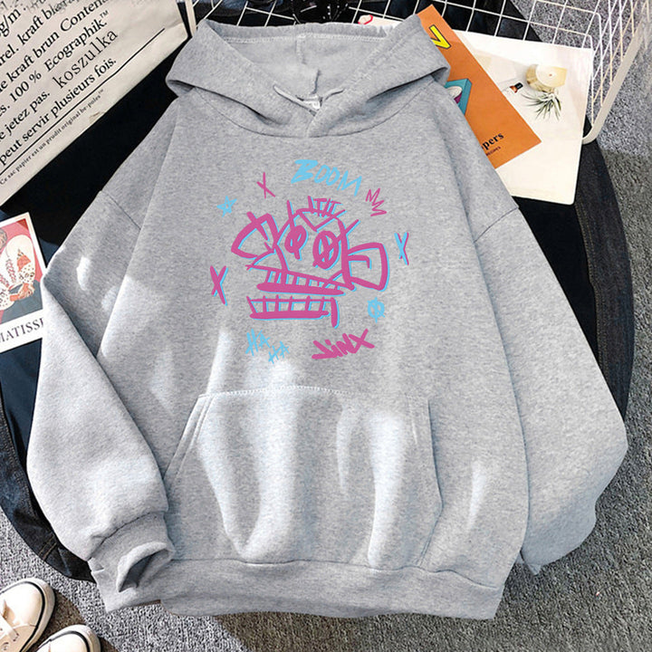 W&W Mode | Arcane Hoodie Harajuku Stil Jinx und Ekko