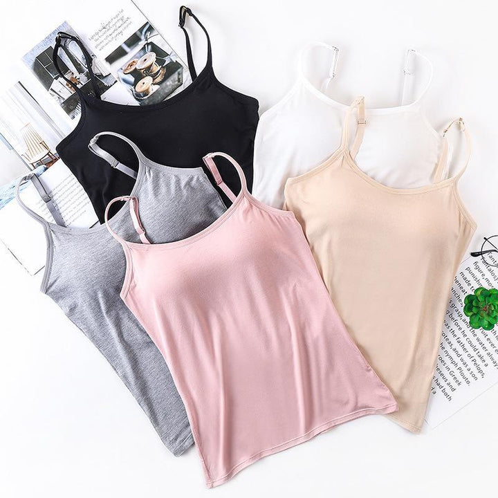 W&W Mode | Bequeme Tanktop mit integrierten BH für Damen