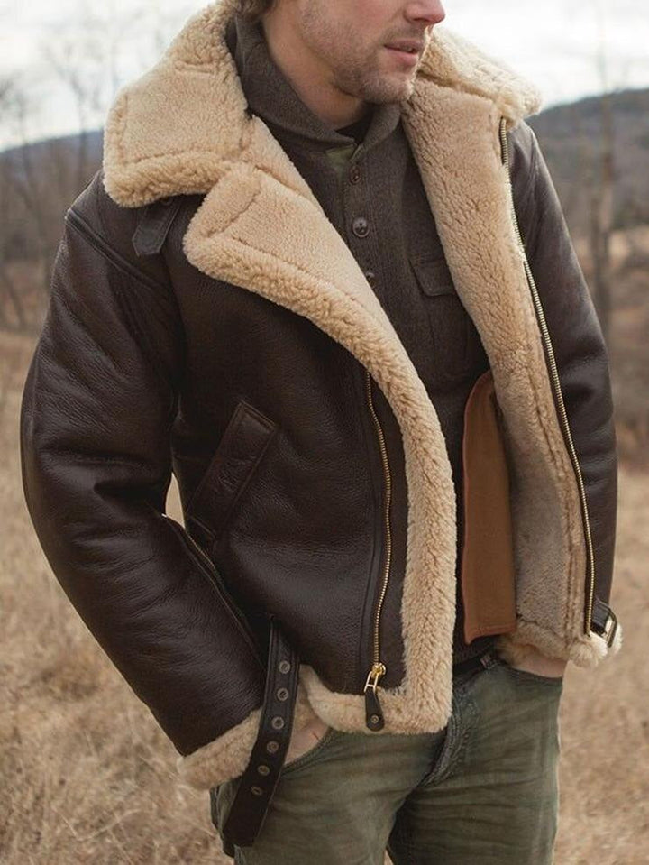 W&W Mode | Leichte, Mit Wolle Gefütterte Jacke