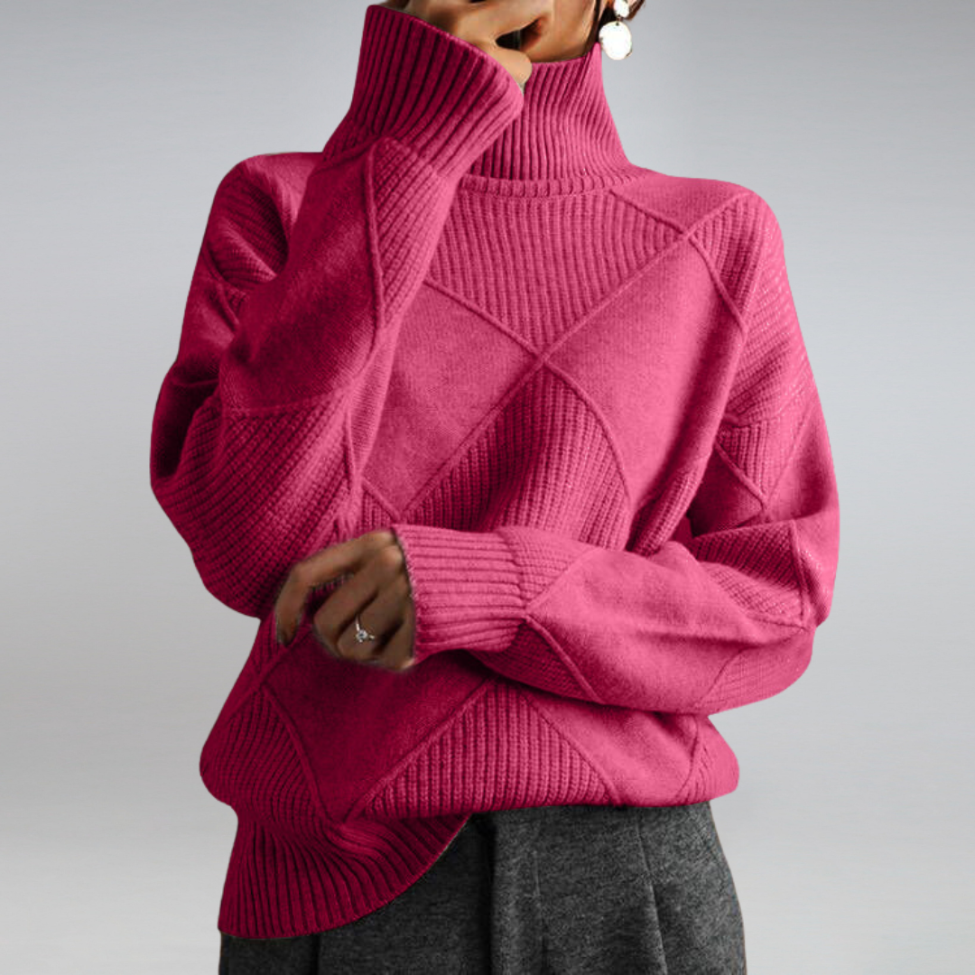 W&W Mode | Kaschmir Rollkragenpullover - Pullover mit luxuriösem Touch und atmungsaktiver Wärme