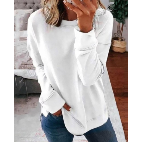 W&W Mode | Lässiger Plus Size Pullover Für Frauen