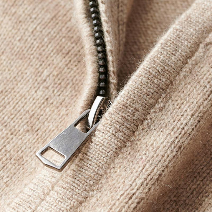W&W Mode | Premium-Pullover mit Reißverschluss