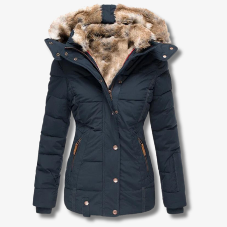 W&W Mode Warme Jacke mit Kapuze