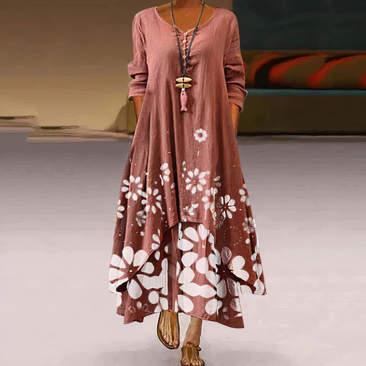 W&W Mode | Elegantes Mode Baumwollkleid