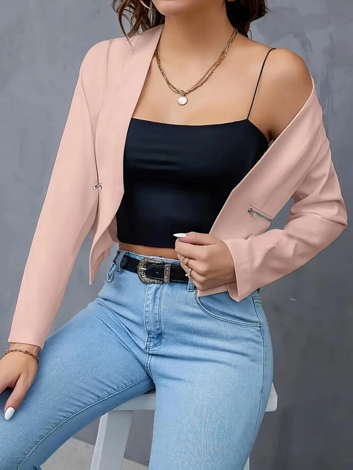 W&W Mode | Blazer Mit Reißverschlusstaschen