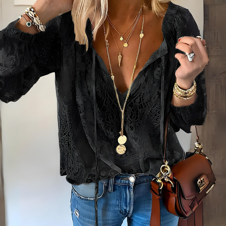 W&W Mode | Gehäkelte Boho-Bluse für Frauen