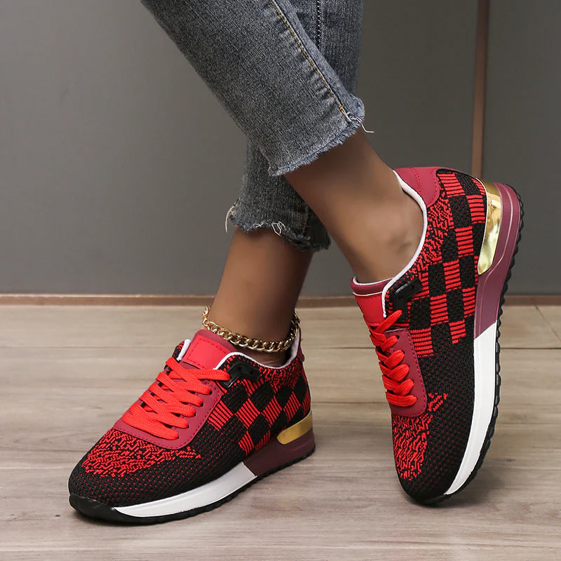 W&W Mode | Damen Sneaker Bequeme Laufschuhe Mit Rutschfester Sohle Und Modernem Design