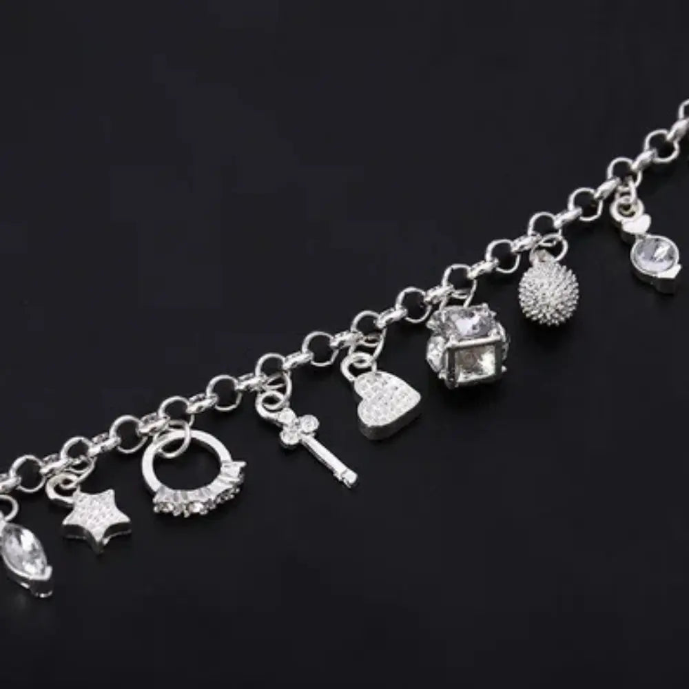W&W Mode | Sterling Charmarmband Silber Für Damen
