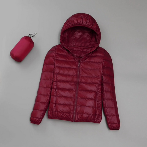 W&W Mode | Leichtgewicht Gesteppte Jacke Mit Kapuze