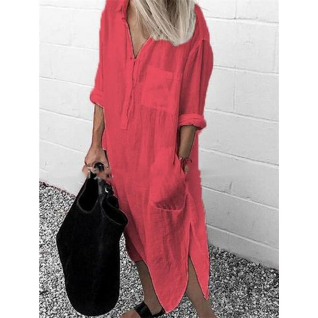 W&W Mode | Stilvolle Lange Sommerkleid