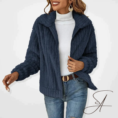 W&W Mode | Plüschiger, stilvoller Herbst-Cardigan