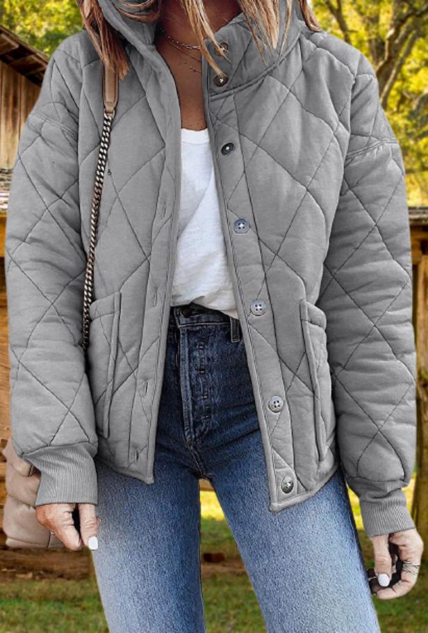W&W Mode | Warme Wattierte Jacke Für Frauen