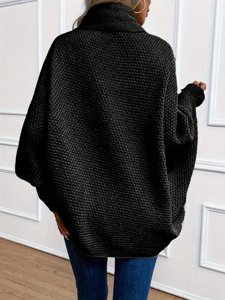 W&W Mode | Lässige Oversized Gestrickte Weste Für Damen