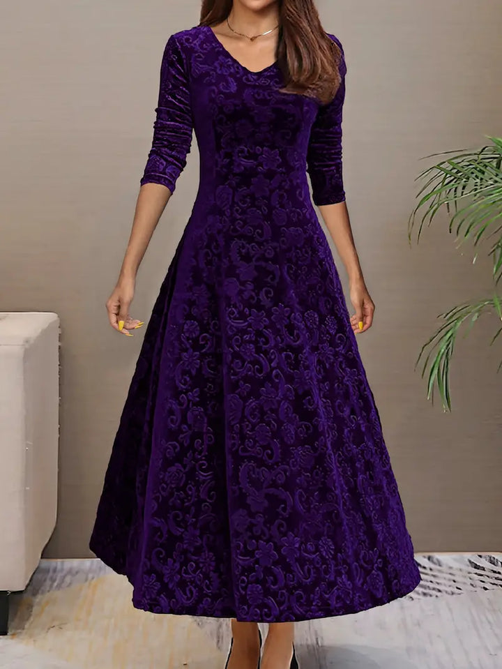 W&W Mode - Elegantes ausgestelltes A-Linien-Kleid