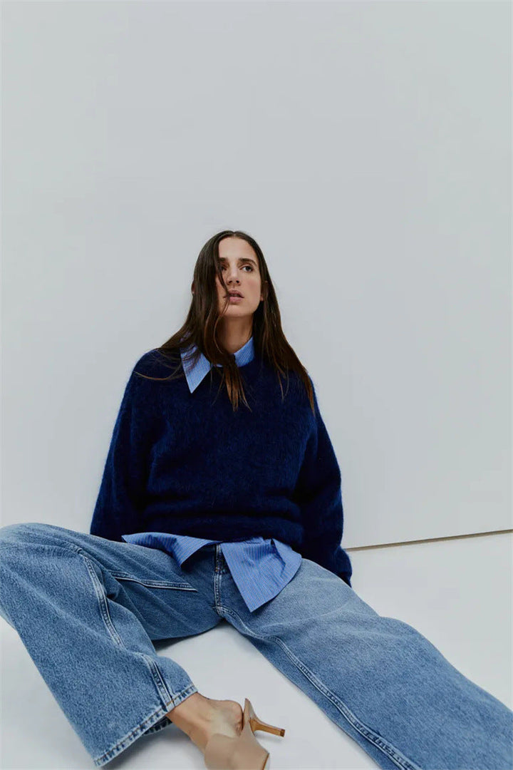 W&W Mode | aus Mohair - oversized Damenpullover