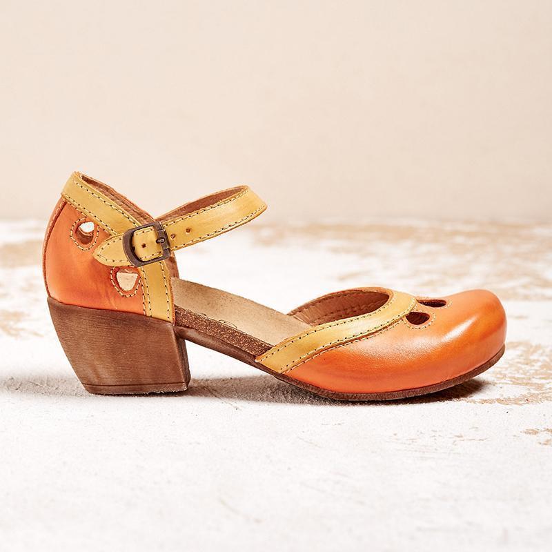 W&W Mode | Sandalen Mit Niedrigen Absätzen