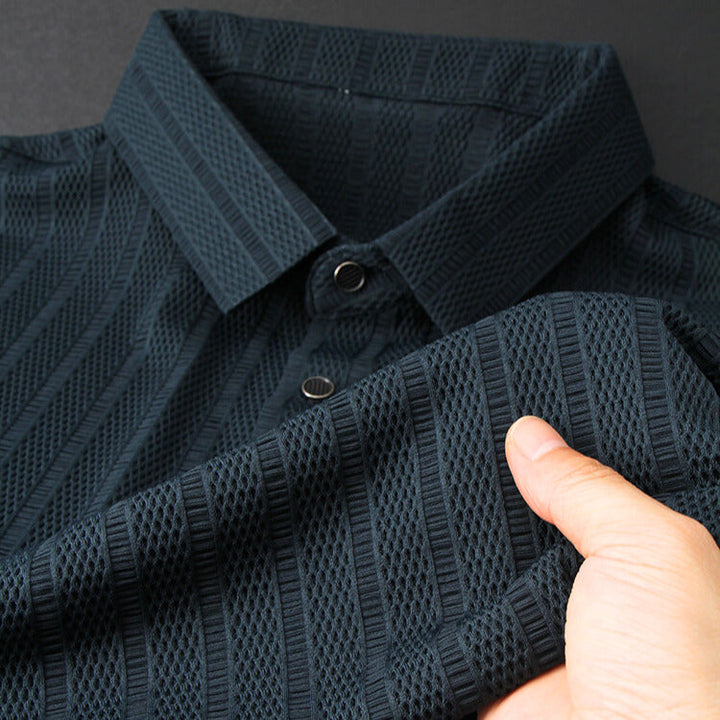 W&W Mode | Herren Poloshirt Aus Seide