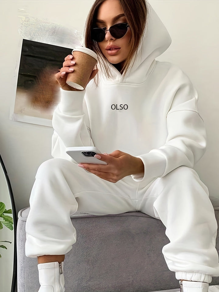 W&W Mode | Damen Freizeit Kapuzenpullover und Jogginghosen